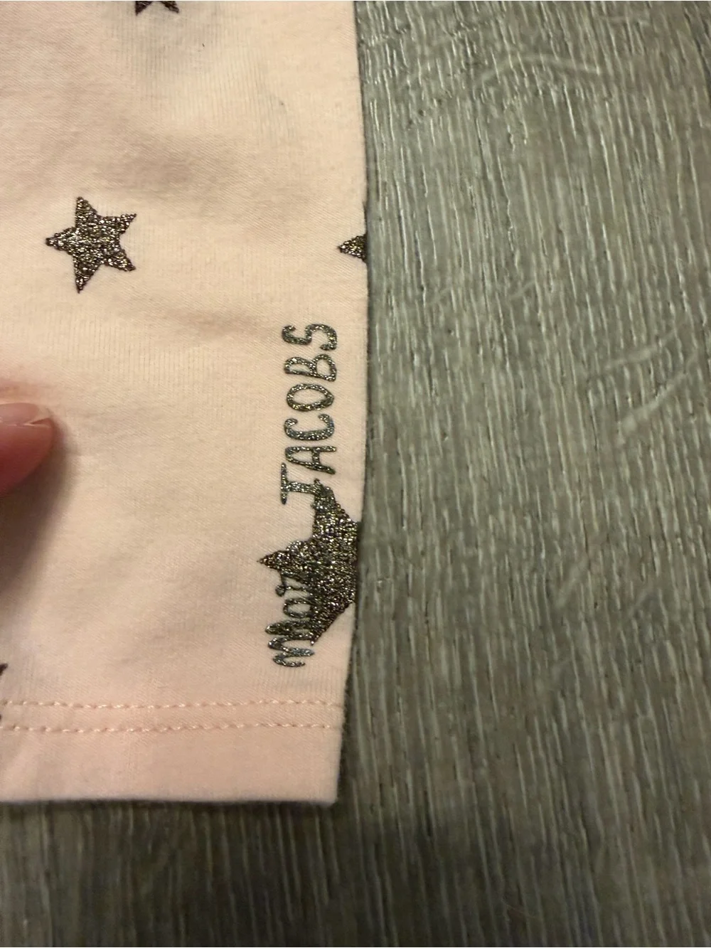 Baby Girl's Little Marc Jacob's Pink Star Print Leggings- Size 3 Months- NWOT
